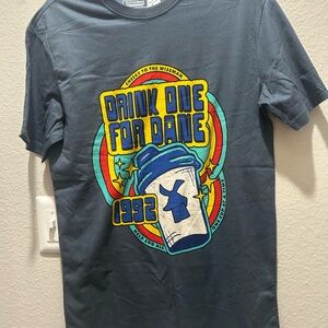 Dutch Bros Charcoal Tee with Logo